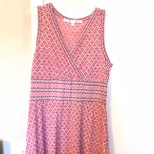 Cute red white & blue sleeveless dress!